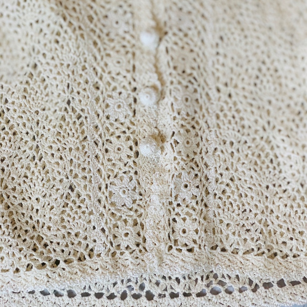 Erika Crocheted Vest Size Small - Picture 2 of 7